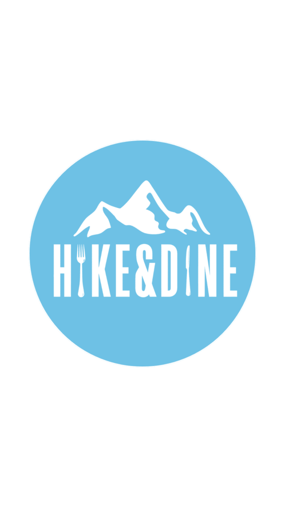 Logo Hike&Dine White Frame