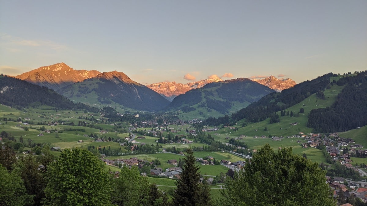 gstaad switzerland view from saanen