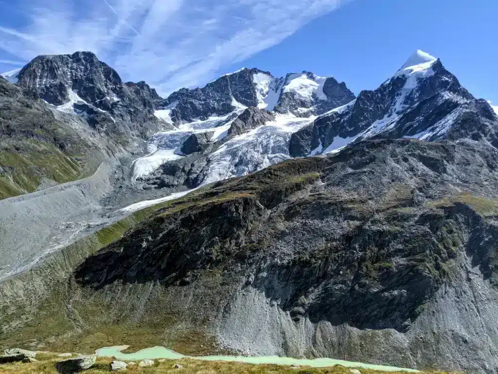 Tschierva-Gletscher und Val Roseg