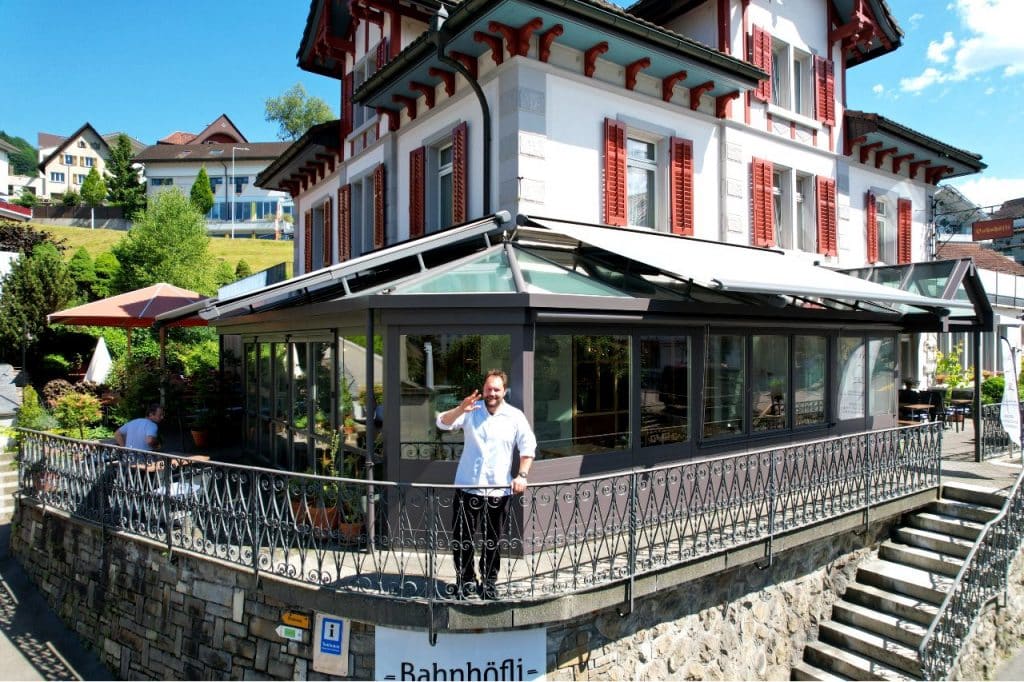 Guest host Willi Felder from Restaurant Bahnhöfli in Entlebuch