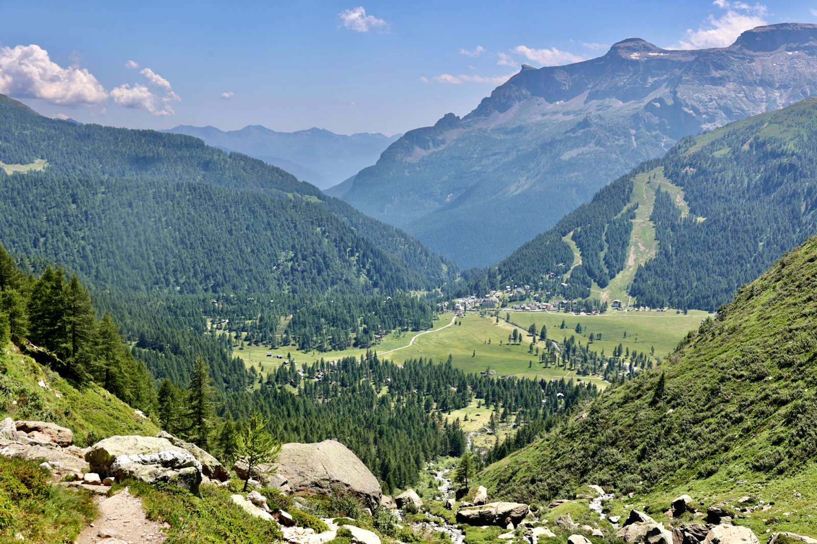 View of the Alpe Devero
