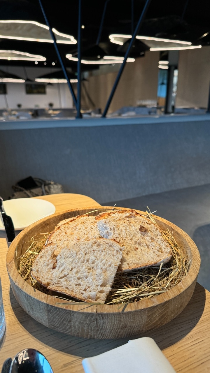 Frisches Brot im Restaurant Le Gogant
